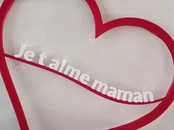 corazón te quiero mamá - Modelo de impresión 3D gratuito