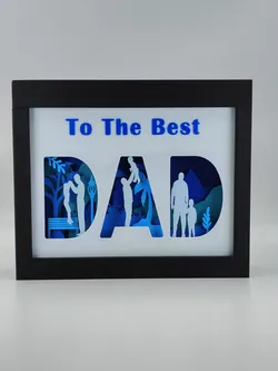 Father's Day Shadow Box