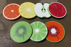 Fruity coasters!