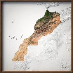 Map Morocco