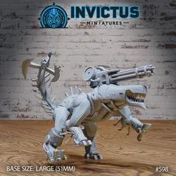 Mecha Panther Attack / Steampunk Battle Robot / Steam Cat Construct Jaguar Leopard Cougar Beast / Steel Wild Animal Machine / Space Infantry Monster / Cosmic Invasion Army / Cyberpunk Steam Technology / Sci-Fi Encounter