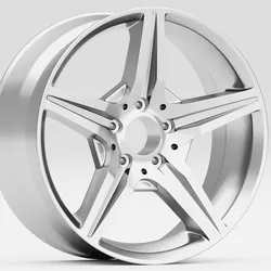 Mercedes SL550 85078MS Rim 3D model
