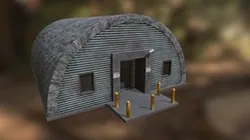 Military Style Building (with animations)