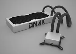 ONAK 240 Closed-Loop Liquid cooler (Silver White)