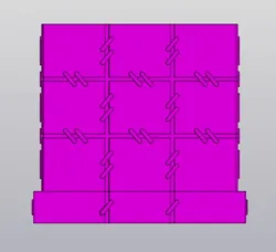 Patchwork Planter 3D Print Model in Decor 442711