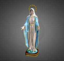 Statue Virgin Our Lady of Peace 3D Print Model in Figurines 443120