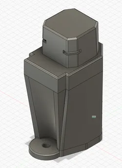 Zius BK2s to Nerf Stock Adapter - DONT USE