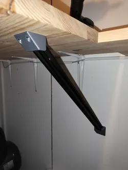 2020 profile aluminum 45 degree angle beam support