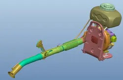 Backpack fertilizer and sprayer machine