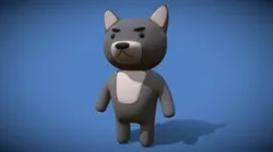 Cartoon Wolf