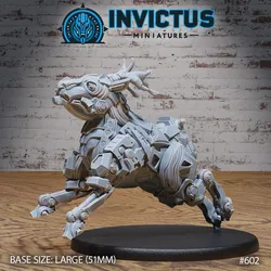 Cyber Deer Jump / Steampunk Robot / Mecha Animal Construct / Steel Battle Machine / Space Infantry Monster / Cosmic Invasion Army / Cyberpunk Steam Technology / Sci-Fi Encounter