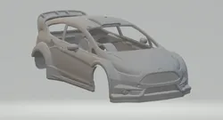 Fiesta hoonigan 3D Print Model in Vehicle 444878