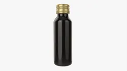 Glass bottle mockup 01