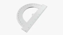 Half-circle protractor 01