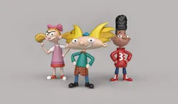 Hey Arnold Characters set