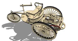 Karl Benz motorcar patent, 1886.