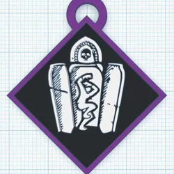 Keychain/Keychain Dead By Daylight - Iron Maiden