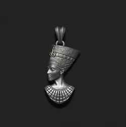 Kleopatra pendant 3D Print Model in Pendants 445334