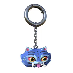 kpop demon hunters derpy tiger keychain