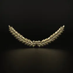 Laurel Wreath 3D Print Model in Other 445250
