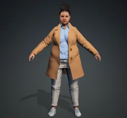 Meet CESILIA Realistic Office Lady - Game Ready or Animation