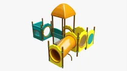 Outdoor kids playground 04