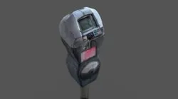 Parking Meter Scan LOWPOLY