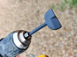 Strong mini mixer for use with drill