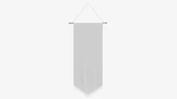 Wall pennant tall