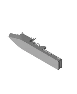 1/700 Scale Whidbey Island-class LSD-41.stl