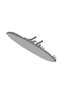 700 Scale USS Delaware BB-28.stl