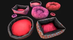 Bed for Animals Dog Cat Rodent Hamster Rat Pet Pack Set