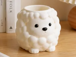 Cesto de almacenamiento con forma de ovejita tierna - Modelo de impresión 3D gratuito