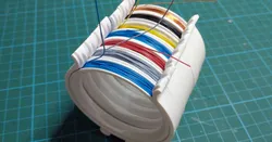 Clip-In cable/wire spool