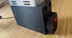 Creality Ender-3 PSU Cover with Enclosed Sonoff Basic R3