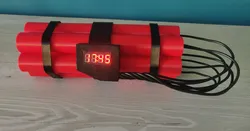 Dynamite clock