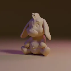 Eeyore 3D Print Model in Figurines 570518