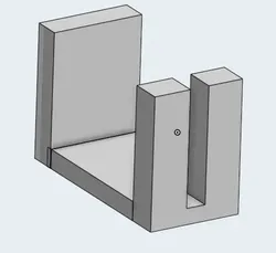 gratuită de Other STL Descărcare - Servo Mount - Blaekk