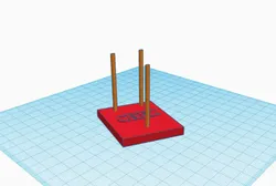 Home Decorations & Ornaments STL تنزيل - حامل لمغناطيس الجبن السويسري الفريد المغناطيسي - RIFT3D