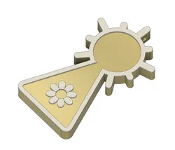 Jewelry & Accessories STL Descărcare - breloc hispanidad - Gominolozgz