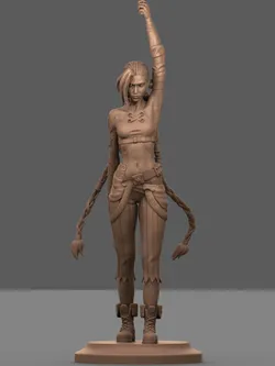 Jinx Ready To Print 3D Print Model in Woman 570965