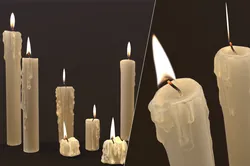 Melted Candles pack