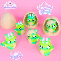 Mini Flexi Dragon & Display Egg