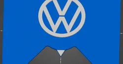 Parking disc/clock Volkswagen Logo