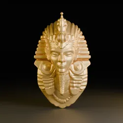 Pharaoh 3D Print Model in Figurines 570778