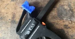 Quick Ratcheting Bar F-Clamp centering Cap for Pipes