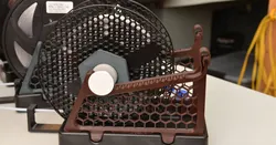 Quieter & More Reliable Gravity Spoolholder Frames and Stepped Nuts