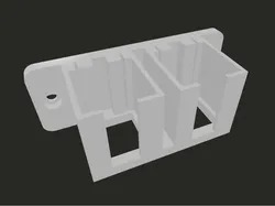 Soporte de relé para dos intermitentes/luces de emergencia - Modelo de impresión 3D gratuito