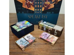 Speakeasy: Goal Tile Tray, Mobster Tile Tray, and Spare Parts Storage Tray