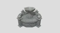 Stylized Fountain - Fuente estilizada